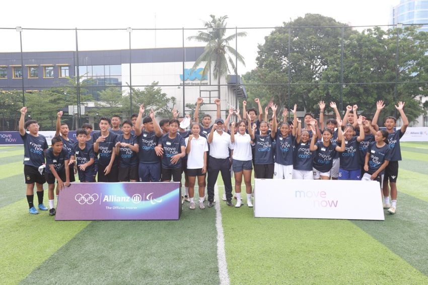 Coach Fakhri Husaini dan Shafira Ika Menutup Rangkaian Allianz MoveNow Camp &ndash; Indonesia Edition 2025