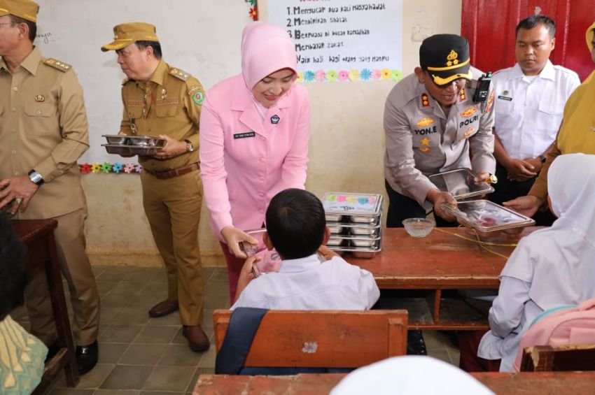 Polres Tapsel Resmikan SPPG, 2.797 Siswa di 27 Sekolah Jadi Penerima Manfaat,