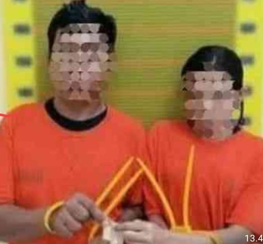 Polda Sumut Ringkus 2 Org Terduga Pengedar Ekstasi di Parkiran Hotel HDI Deli Serdang