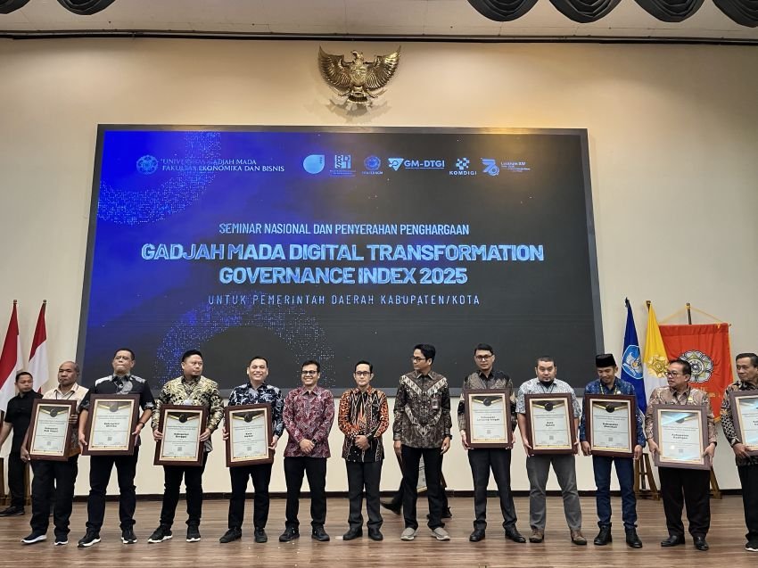 Raih Penghargaan GM-DTGI Award 2025, Pemko Medan Jadi Yang Terbaik di Sumut Dalam Penerapan Transformasi Digital