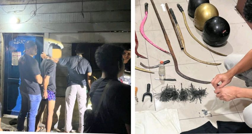 Polres Pelabuhan Belawan dan Brimob Polda Sumut Tangkap 5 Pelaku Tawuran Maut