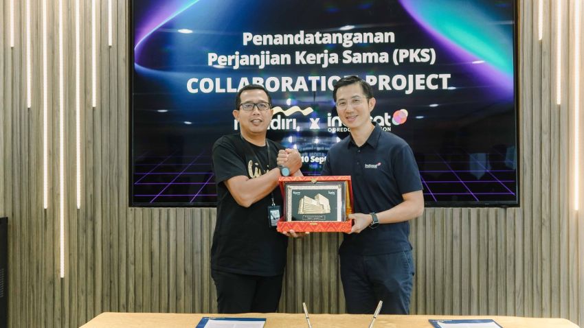 Indosat Ooredoo Hutchison dan Bank Mandiri Perkuat UKM Sumatra Lewat Akses Digital dan Pembiayaan Inklusif