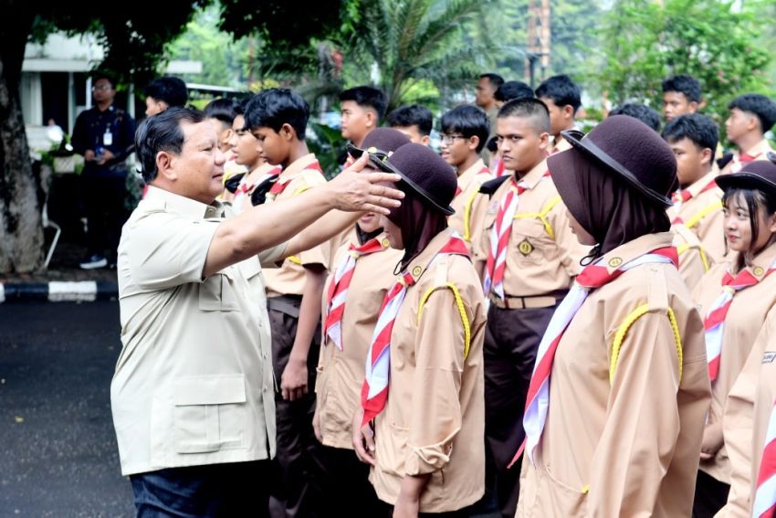 Presiden Prabowo Disambut Meriah di SRMA Margaguna, Tinjau Langsung Fasilitas untuk Anak Pra-Sejahtera