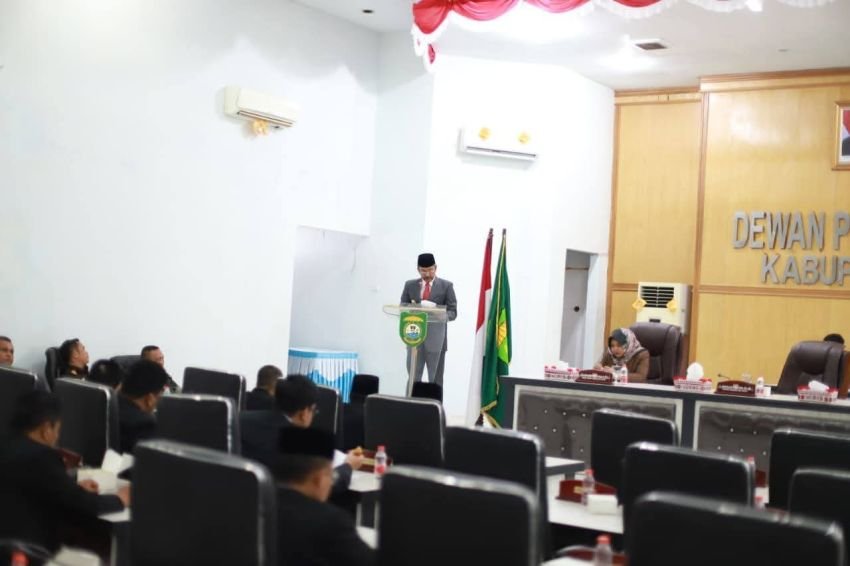 Bupati Madina Sampaikan Nota Pengantar Empat Ranperda