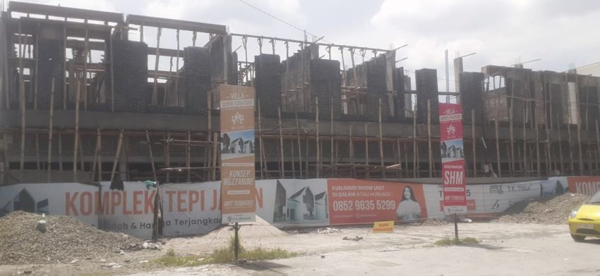 Izin PBG Villa De Sani Jln Psr 2 Barat Ujung Kelurahan Tanah Enam Ratus Medan Marelan Dipertanyakan