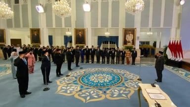 Ini Daftar Lengkap Nama Menteri Kabinet Prabowo-Gibran Usai Pelantikan Hari Ini