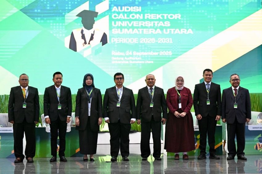 Audisi Rektor USU 2026-2031 Berjalan Sukses, 8 Calon Paparkan Program Kerja Terbaiknya