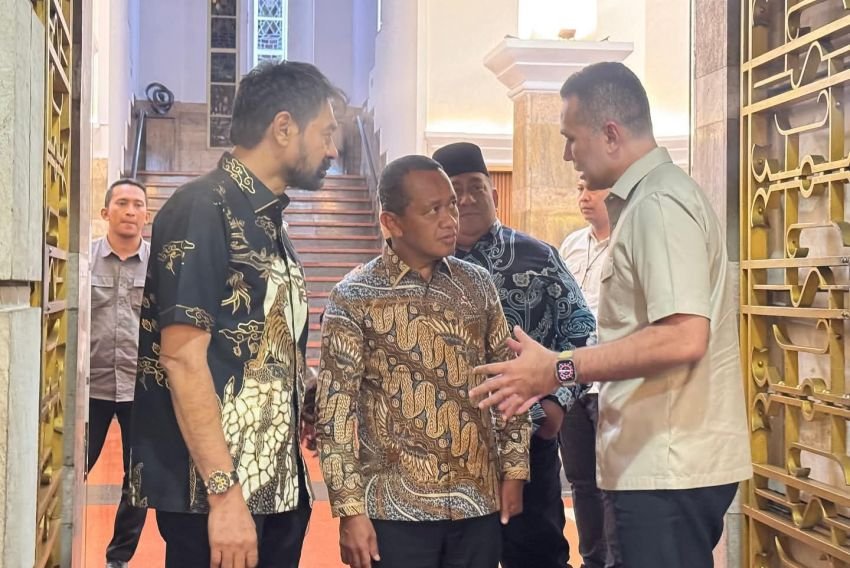 Ketua DPD Golkar Sumut dan Ketum AMPG Dampingi Gubernur Aceh Silaturahim dengan Menteri ESDM RI Bahlil Lahadalia