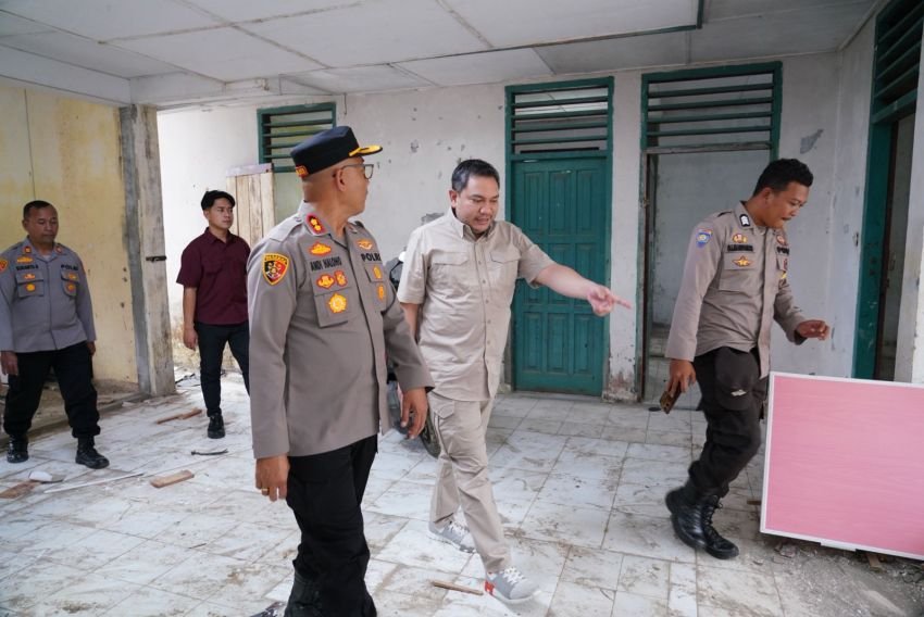 Bupati Bersama Ketua DPRD Dan Kapolres Pakpak Bharat Meninjau SPPG Kec.Sttu Jehe