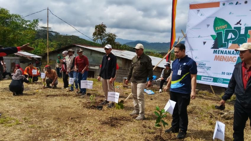 1.000 Pohon Ditanam Sambut World Clean Up Day 2025 di Kabupaten Solok