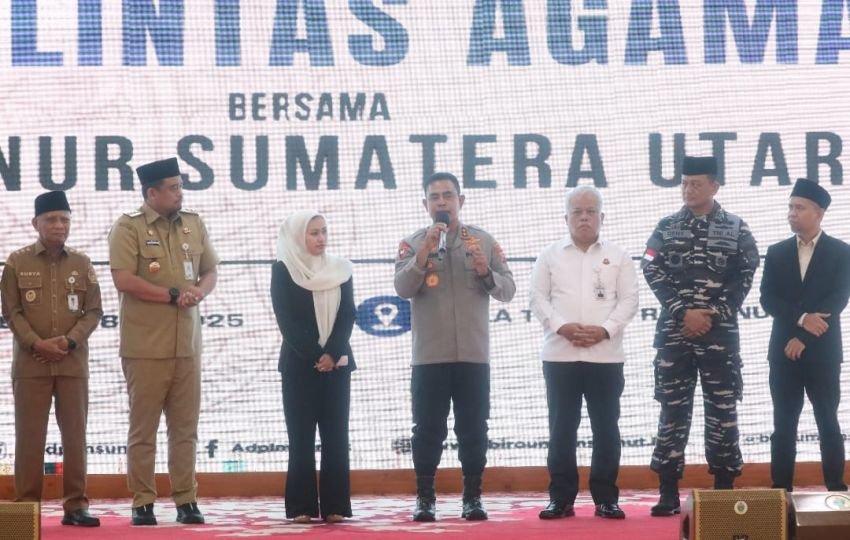 Doa Lintas Agama, Kapolda Sumut : Kritik Jadi Energi, Polisi Hadir untuk Masyarakat