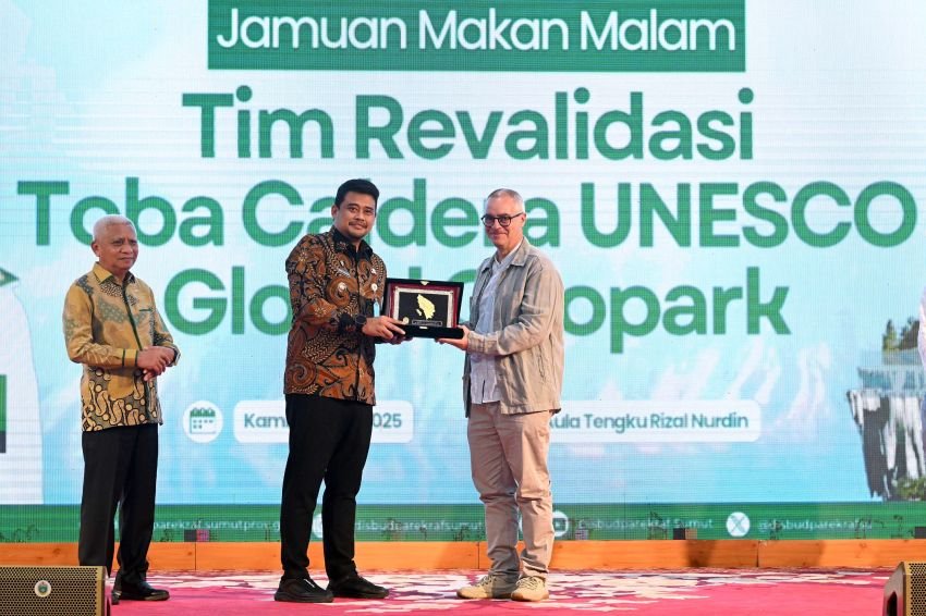 Kaldera Toba Kembali dapat Kartu Hijau UNESCO,  Gubernur Bobby Nasution Ajak Terus Jaga Bersama