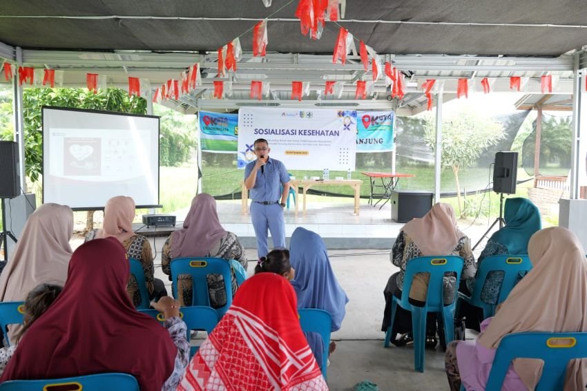 Bersama Inalum Edukasi Kesehatan Masyarakat di Kuala Tanjung