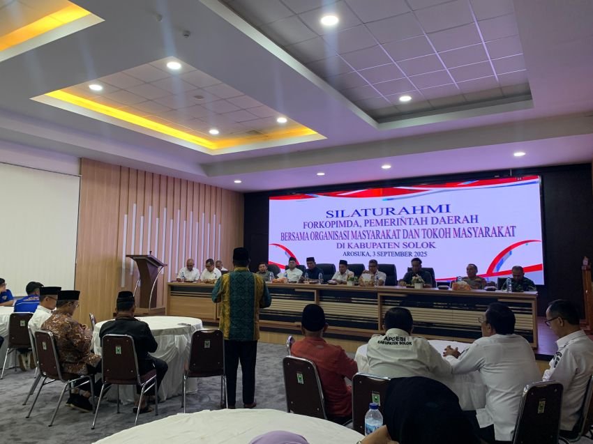 Silaturahmi Forkopimda, Pemerintah Daerah, Organisasi Masyarakat dan Tokoh Masyarakat Kabupaten Solok