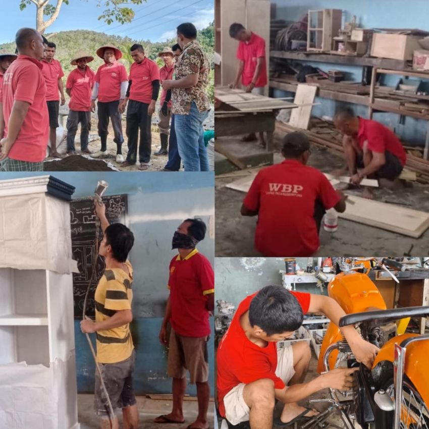 Pembinaan Kemandirian Warga Binaan Lapas Padangsidimpuan