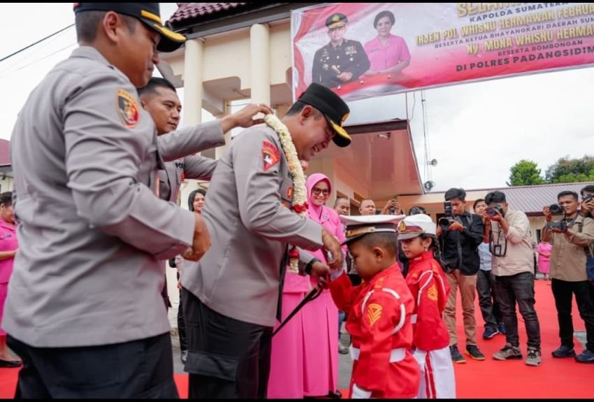Kapolda Sumut Apresiasi Inovasi Polres Padangsidimpuan bentuk Satgas Peduli Anak