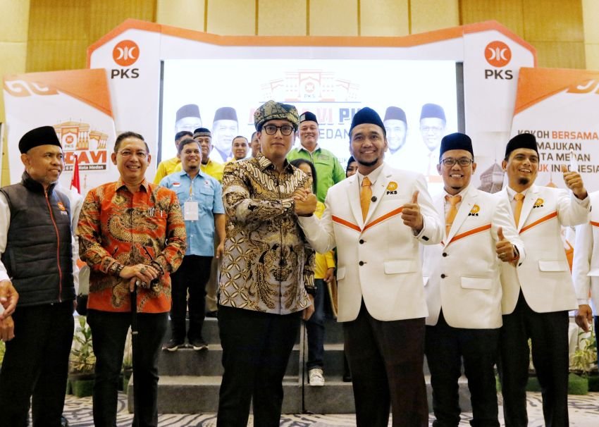 Musda VI PKS Kota Medan 2025, Rico Waas: PKS Sejatinya Saudara Bagi Saya