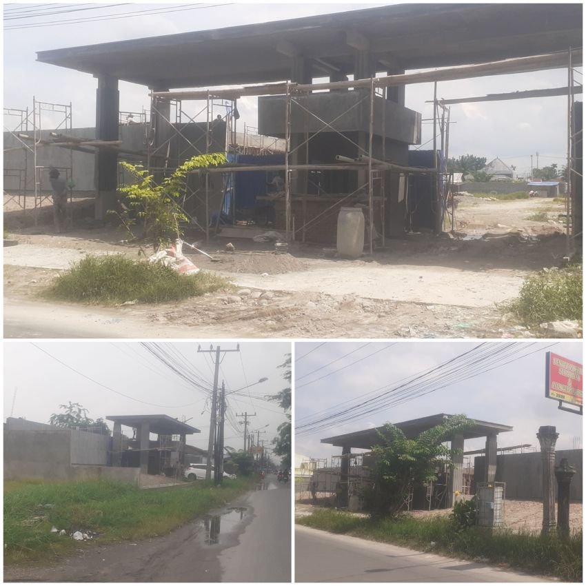 Bangunan Property di Psr I Rel Tanah 600 Diduga Tanpa Izin PBG Rugikan PAD Pemko Medan