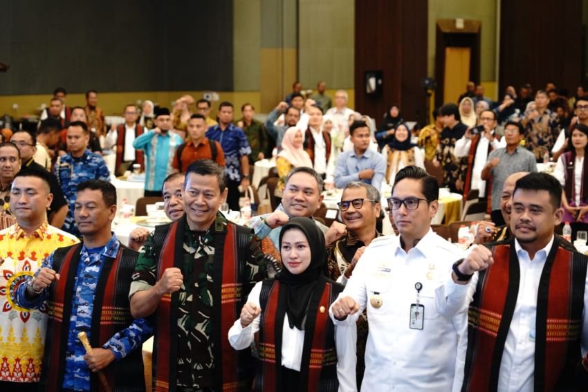 Bupati Pakpak Bharat Menghadiri Konreg PDRB-ISEO 2025 Di Medan