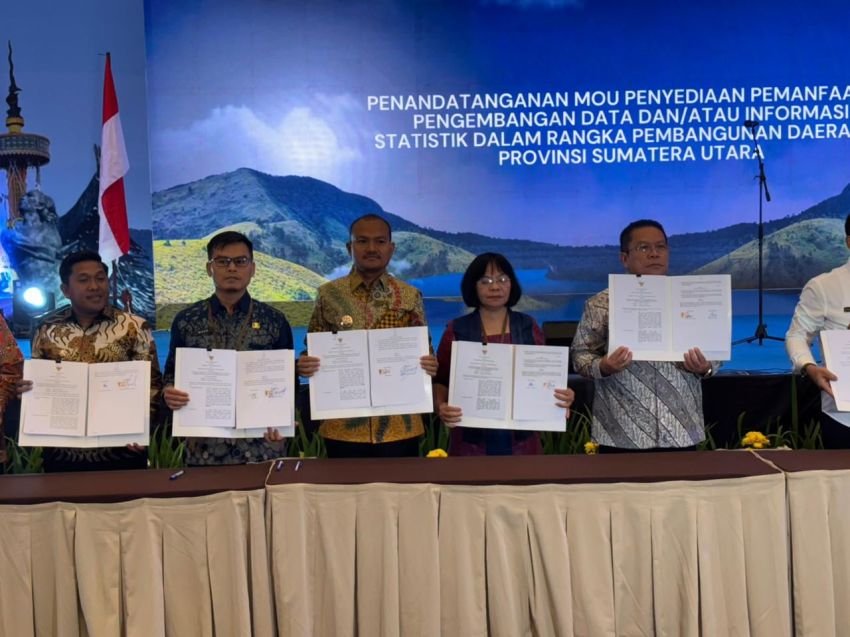 Perkuat Sistem Data Berbasis Fakta, Wali Kota Tanjungbalai Tandatangani MoU
