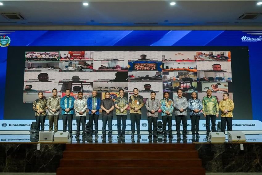 Wali Kota Rakor dan Evaluasi Tindak Lanjut Capaian Indeks Survei SPI Tahun 2024 Dalam Rangka Penguatan SPI Tahun 2025 Sumut