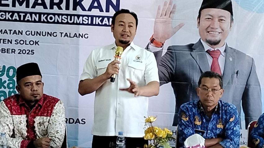Anggota Komisi IV DPR RI Rahmat Saleh Temui PPL se-Solok, Bahas Program Gemarikan dan Tanam Kopi 2.000 Hektare