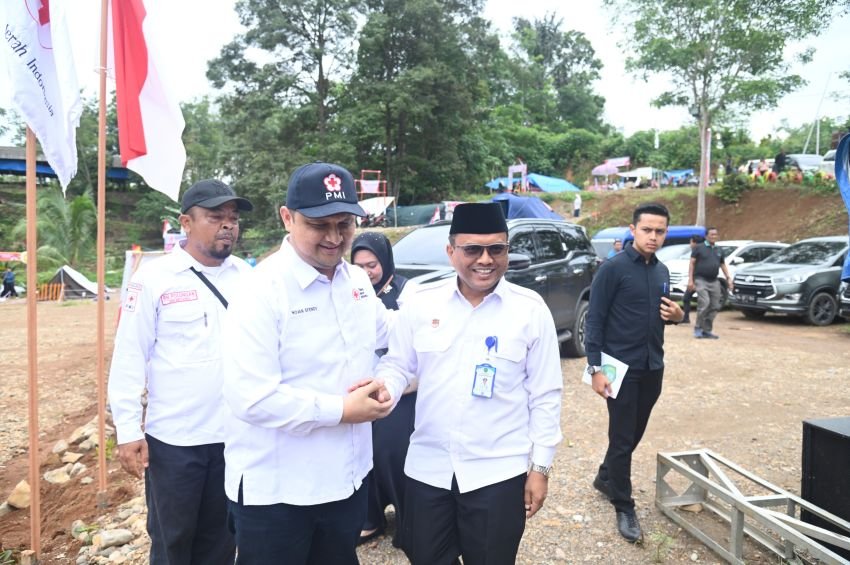JUMBARA Perdana Resmi di buka Langsung Walikota Padangsidimpuan, Letnan Dalimunthe Apresiasi kepada Plt Ketua PMI Novan Efendy Siregar