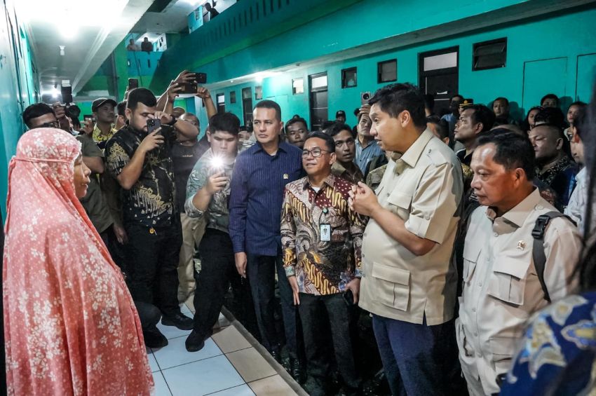 Zakiyuddin Dampingi Menteri PKP Tinjau Rusunawa Seruwai
