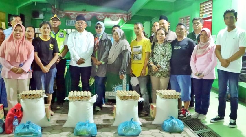 Gercep, Bupati Simalungun Tinjau Langsung Kebakaran Pasar Tradisional di Kecamatan Dolok Batu Nanggar