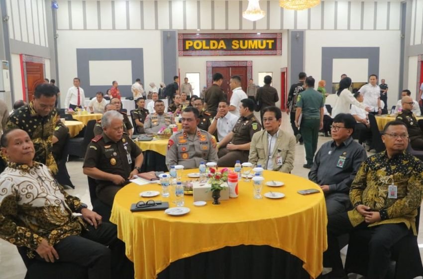 Rakor Lintas Lembaga di Polda Sumut, Cegah dan Berantas Korupsi di Sumut