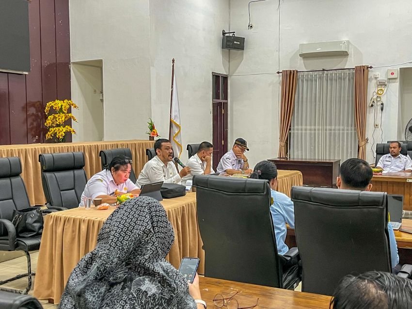 Sekda memimpin dan menggelar rapat koordinasi bersama Badan Gizi Nasional