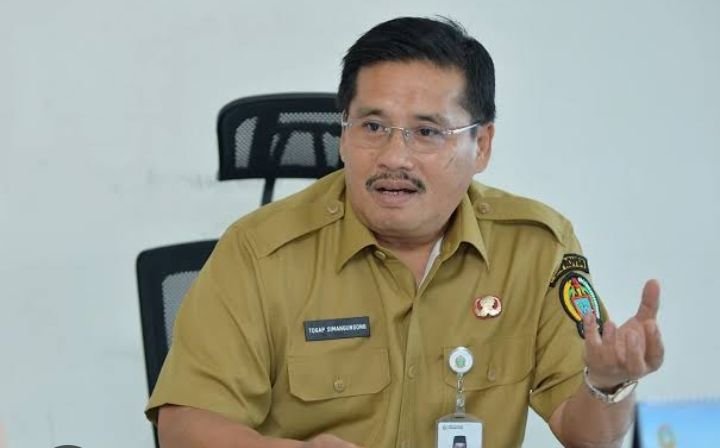 Togap Simangunsong Pensiun Resmi Pensiun, Cuma Jabat Sekda Empat Bulan