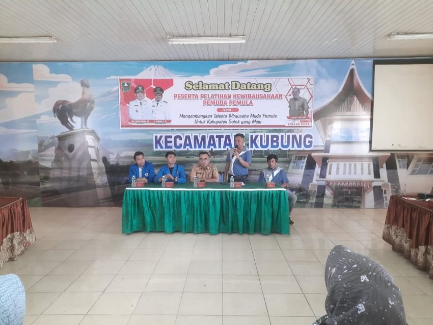 Pemuda Solok Didorong Jadi Wirausahawan: Disdikpora Luncurkan Pelatihan Kewirausahaan Pemuda Pemula