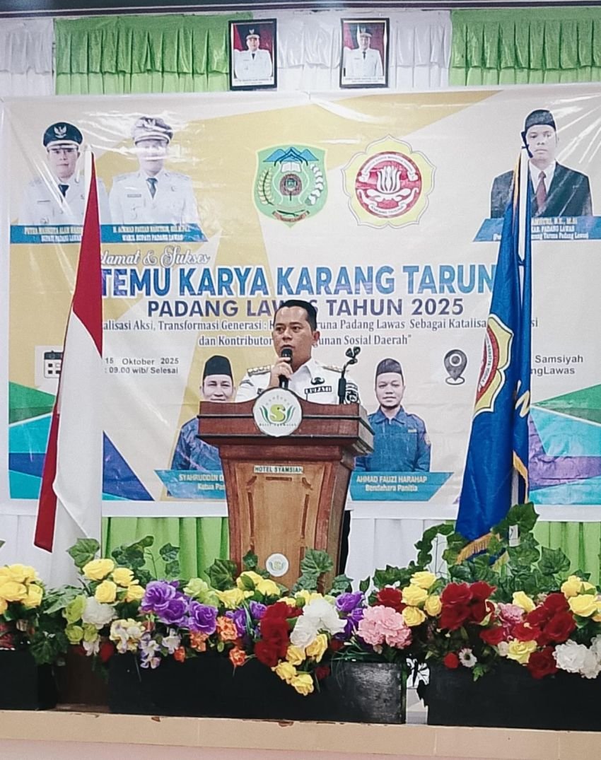 Bupati Palas Dukung Penuh Temu Karya ke-IV Karang Taruna,Putra Mahkota : Wujudkan Pemuda Inovatif Melalui Transformasi Digital