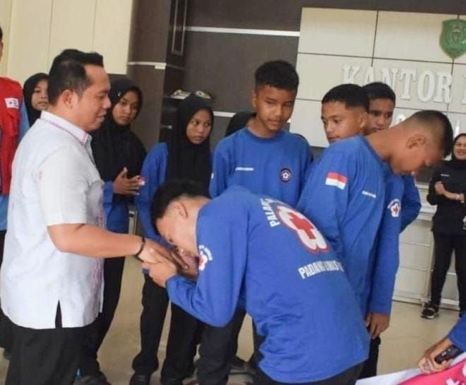 Bupati Putra Mahkota 20 Peserta Jumbara PMR Palas ke Padangsidimpuan: Momen Pembinaan Generasi Muda yang Inspiratif