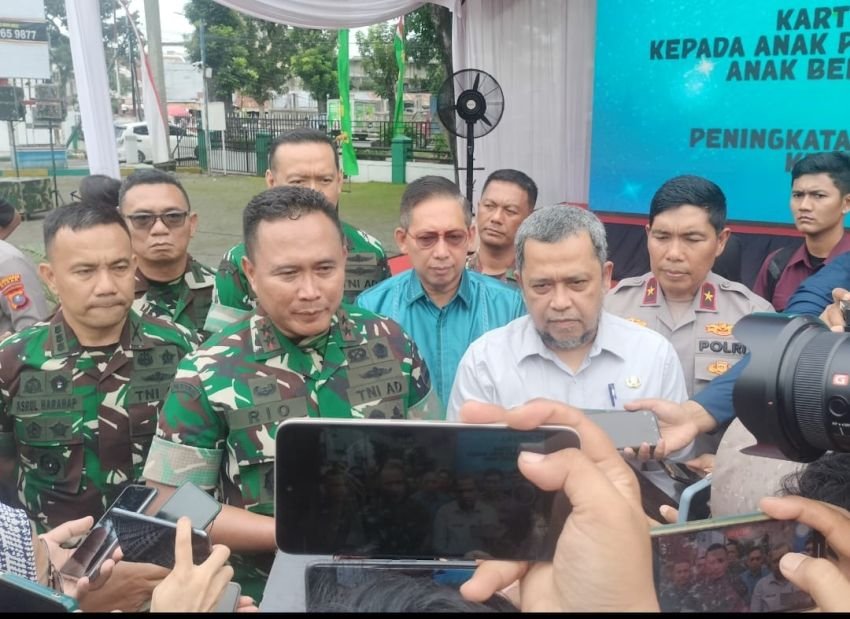 Kodam 1/BB Luncurkan Kartu Berobat Gratis di RS Putri Hijau
