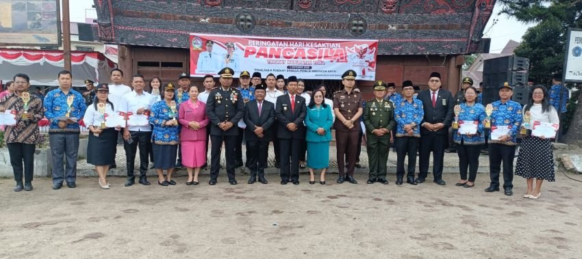 Kapolres Toba Pimpin Upacara Peringatan Hari Kesaktian Pancasila 2025