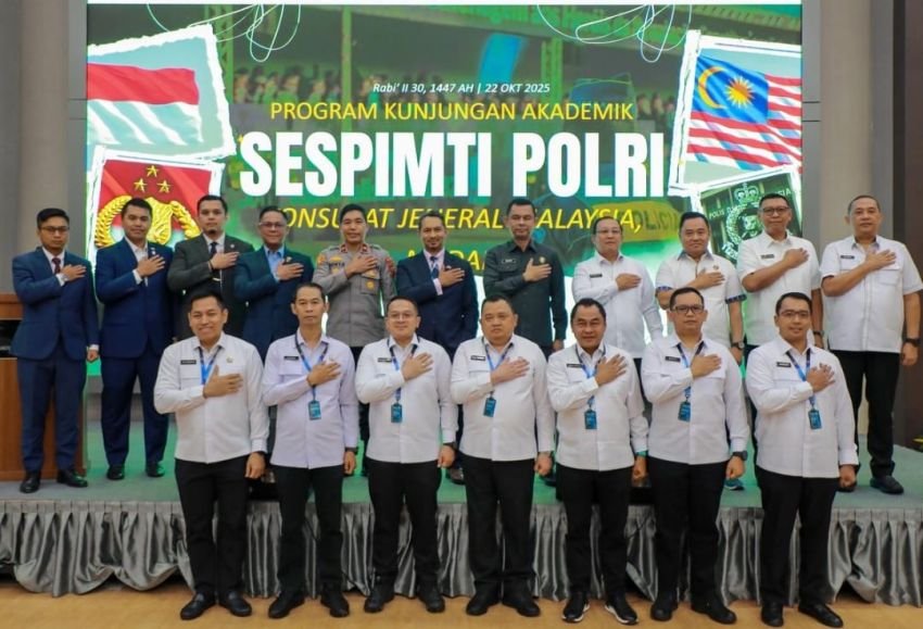 Polda Sumut dan Konsulat Jenderal Malaysia Perkuat Sinergi Keamanan Lewat Program Lawatan Akademik Sespimti Polri