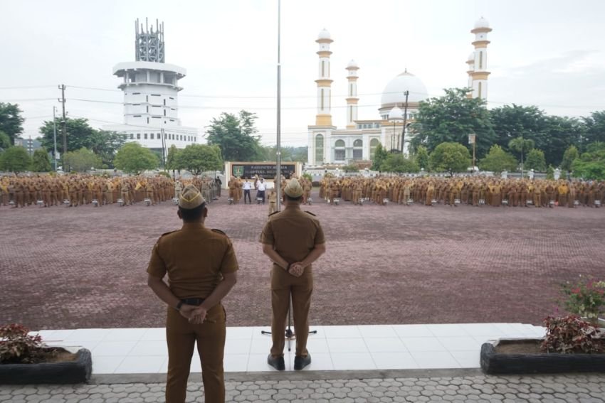 Apel Gabungan Bulan Oktober 2025 Dipimpin Wakil Bupati Asahan