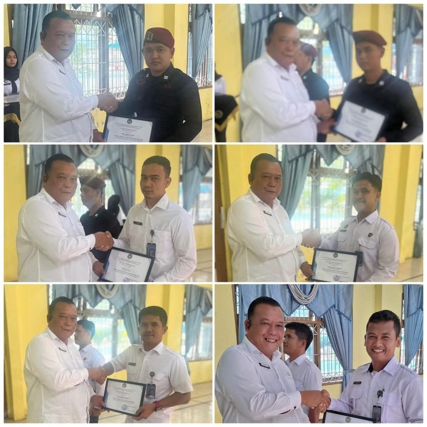 Lapas Kelas IIB Padangsidimpuan Apresiasi Pegawai Berprestasi, Enam Orang Raih Predikat Teladan