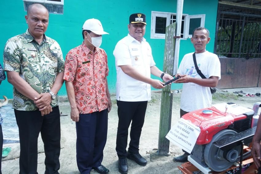 Pemkab Asahan Perkuat Ketahanan Pangan Lewat Bantuan Alsintan