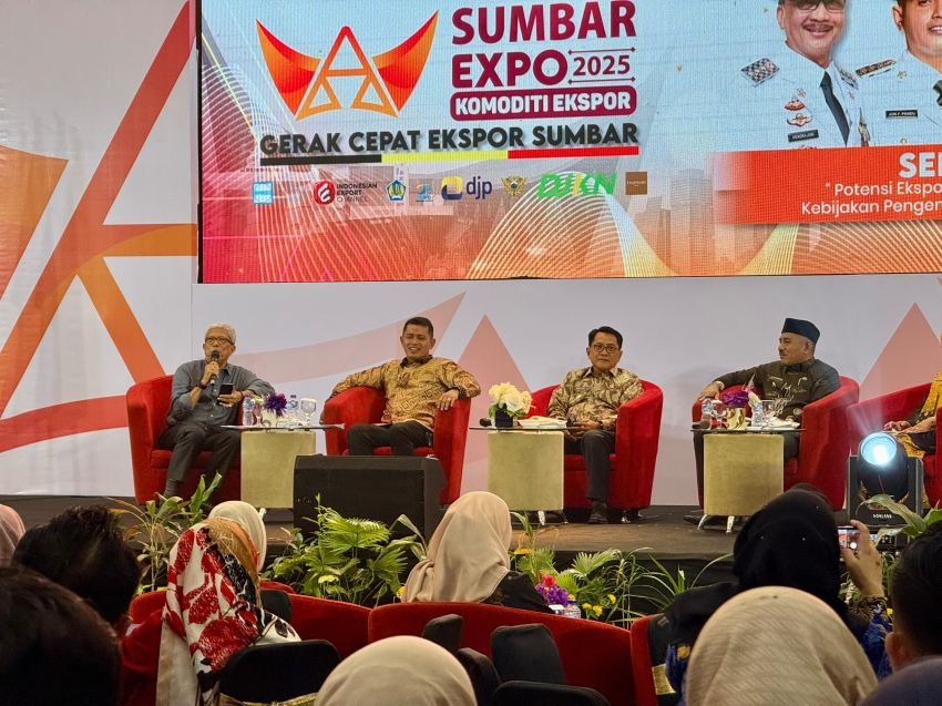 Bupati Solok Jon Firman Pandu Jadi Narasumber pada Seminar Sumbar Ekspo 2025, Angkat Tema Komoditi Ekspor