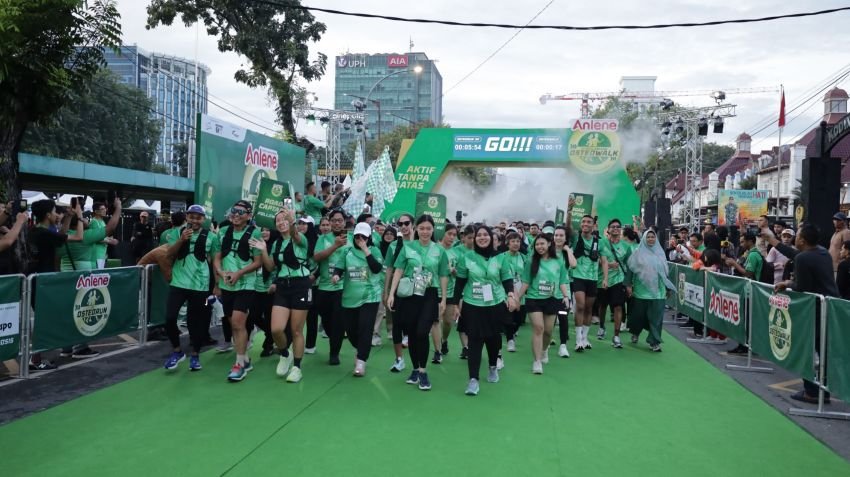 Anlene "OsteoWalk 10.000 Langkah', Ajak Warga Medan Peduli Dampak Osteoporosis