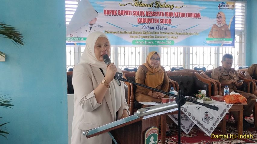 Sinkronisasi Program Perikanan, Pemkab Solok Perkuat Kolaborasi Kecamatan dan Nagari
