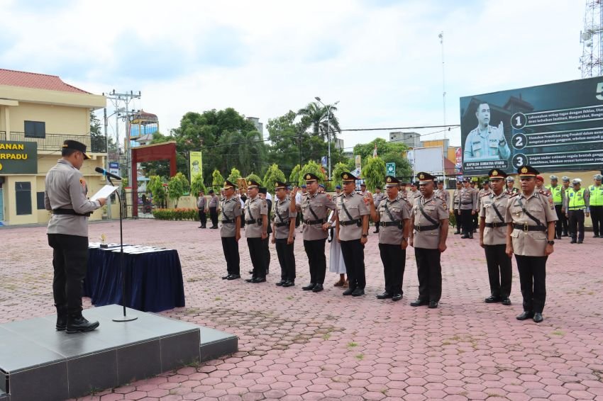 3 Kapolsek Dimutasi, Kapolres Tanjungbalai : Merupakan Dinamika Organisasi Polri