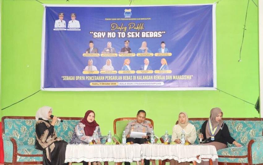 Cegah Pergaulan Bebas, AKBP Wira Prayatna Edukasi Pelajar dan Mahasiswa Padangsidimpuan Soal Moral dan Media Sosial