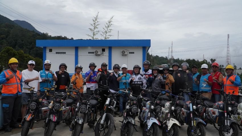 Dorong Ekosistem Kendaraan Listrik, PLN UID Sumatera Utara Bersama KOMET Gelar “Tour with EV” Medan–Berastagi