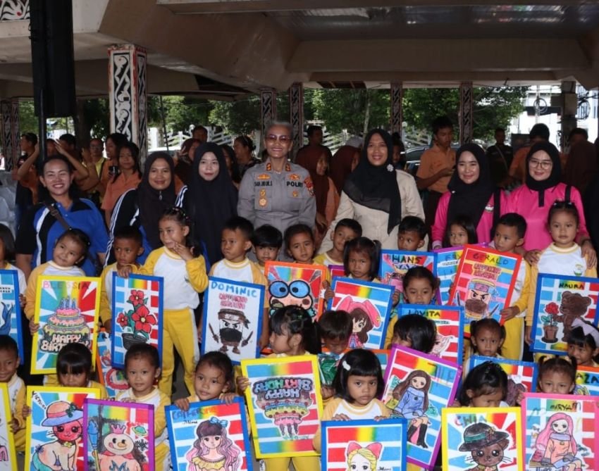Polres Pematangsiantar Gelar Kampanye Serentak "Rise and Speak"