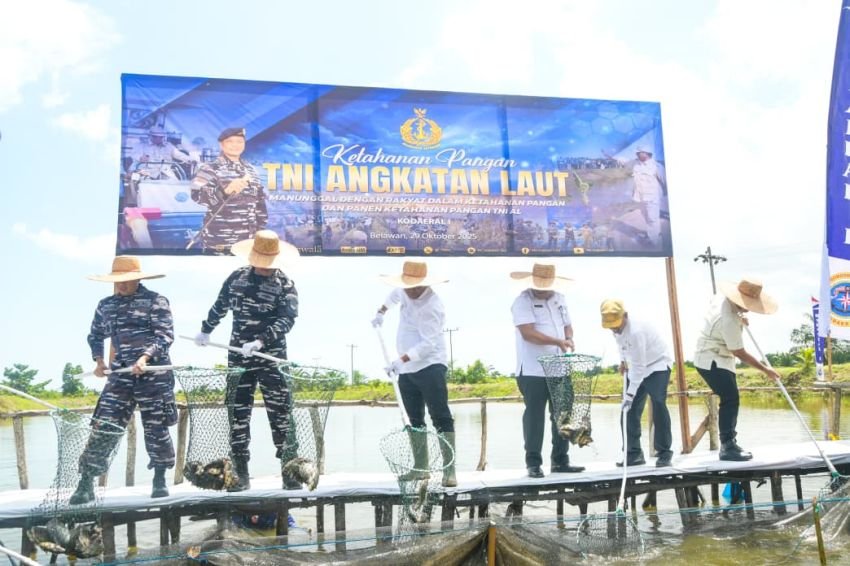 Pemkab Deli Serdang Dukung Penuh Penguatan Ketahanan Pangan TNI AL