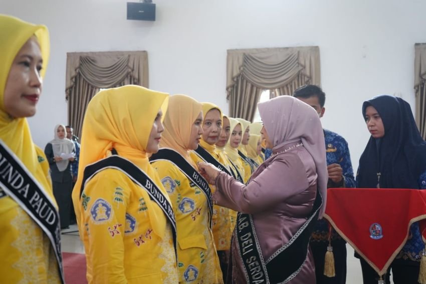 Pengukuhan Bunda Literasi, Bupati: Bangun Fondasi Generasi Emas Indonesia 2045